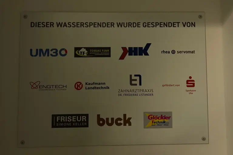 Grundschule Beimerstetten wassespender 2